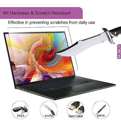 14" Laptop Screen Protector Tempered Glass for HP/Dell/Sony/Samsung/Lenovo/Acer/MSI/LG/Razer Blade 14 Inch Aspect Ratio 16:9 Laptop , 9H Hardness, Anti-fall, Fingerprint Resistant, Bubble Free(309 x 174mm/ W x H) - size: 14 inch 16:9