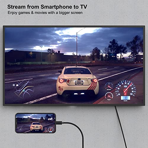 BENFEI Cavo USB C a HDMI 4K 0,9m, Cavo Tipo C a HDMI [Compatibile Thunderbolt 3/4] per iPhone 15 Pro/Max MacBook Pro/Air 2023 iPad Pro iMac S23 XPS 17 e altro - size: 3 Feet, style: 4K@30Hz