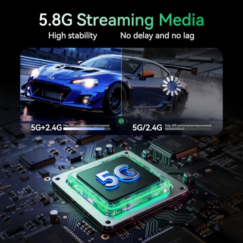 USB C Wireless HDMI Transmitter and Receiver（2026 Upgrade Model），Wirelessly cast Your Phone or Laptop Screen to a Display，Plug and Play, no downloads or Complex Setup Required
