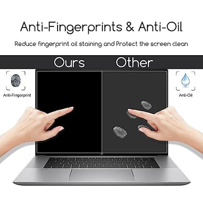 2-Pack HP Laptop 16-Inch HD Crystal Clear Screen Protector for HP OmniBook 3 16 / OmniBook 5 16/OmniBook 7 16丨HP OMEN 16/Envy 16/Spectre 16/ZBook 16 & EliteBook 16 (G11/G10/G9) Series 16-Inch Laptop - color: HD