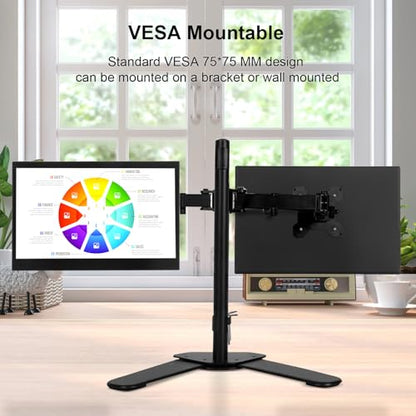 13.3" Touchscreen Portable Monitor, 1080P FHD IPS Display, USB-C & HDMI Plug-and-Play, Dual Speakers, Smart Cover & VESA Mount, External Monitor for Laptop, PC, Smartphone & Game Consoles