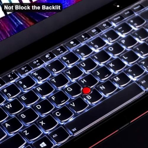 Keyboard Cover for 2026-2023 Lenovo ThinkPad E16 L16 T16 T16g P16 P16v P16s 16", ThinkPad E16 L16 T16 T16g P16 P16v P16s Gen 5/4/3/2/1, Thinkpad L15 Gen 4/3 15.6" (Not Fit Thinkpad Z16, L15 Gen 2/1) - color: TPU