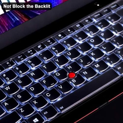 Keyboard Cover for 2026-2023 Lenovo ThinkPad E16 L16 T16 T16g P16 P16v P16s 16", ThinkPad E16 L16 T16 T16g P16 P16v P16s Gen 5/4/3/2/1, Thinkpad L15 Gen 4/3 15.6" (Not Fit Thinkpad Z16, L15 Gen 2/1) - color: TPU