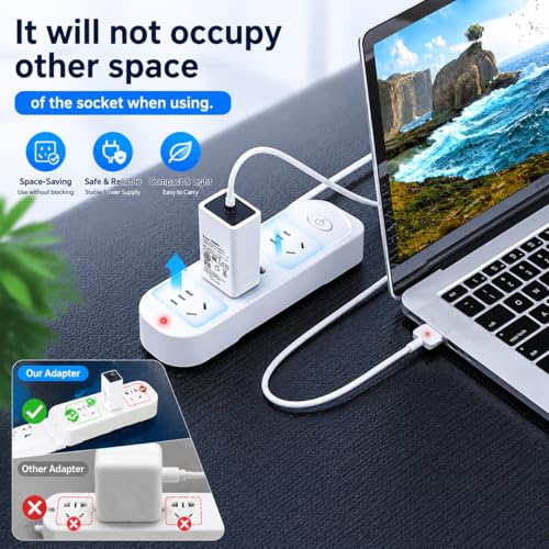 Compatible with Mac Book Air Charger, 45W Power Adapter T-tip Mag 2 Connector Laptop Charger for Mac Book Air 11-13 inch(2012-2017) - size: 45W-T