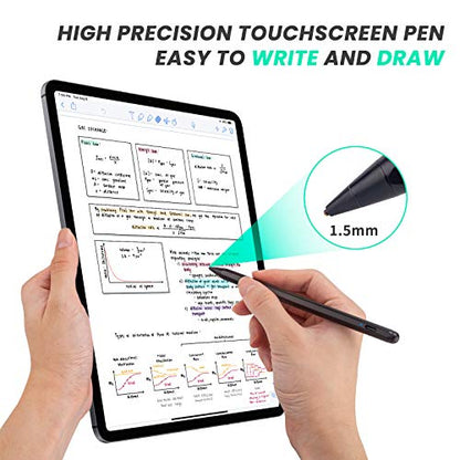 Chromebook Flip 2-in-1 Touchscreen Laptop Stylus Pen, Active Pen Digital Capacitive Stylus for ASUS Chromebook Flip 2-in-1 Laptop Stylus with Ultra Fine Tip,Touch-Control and Rechargeable,Black - color: Black
