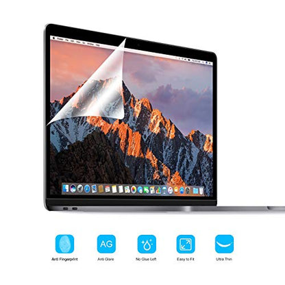 [2 Pack] Anti Glare Laptop Screen Protector Compatible with 2016-2022 MacBook Pro 13" Model A1706 A1708 A1989 A2159 A2289 A2251 A2338(M1) M2 Chip, Anti Scratch & Fingerprint-proof Screen Protector - size: for MacBook Pro 13 Inch (2016-2022)