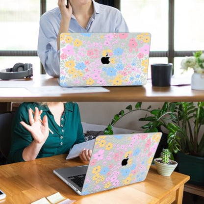 for with MacBook Pro 14 inch Case 2026-2021 M5 M4 M3 M2 M1 Pro/Max A3426 A3427 A3434 A3112 A3401 A2918 A2992 A2779 A2442, Hard Shell with Keyboard Cover+Protective Film, Colorful - color: Colorful