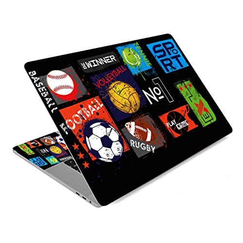 12 13 13.3 14 15.4 15.6 Inches Laptop Skin Sticker Decal Universal Netbook Skin Sticker | Need to Cut,Easy to Apply, Remove and Change Styles (Balls) - color: Balls