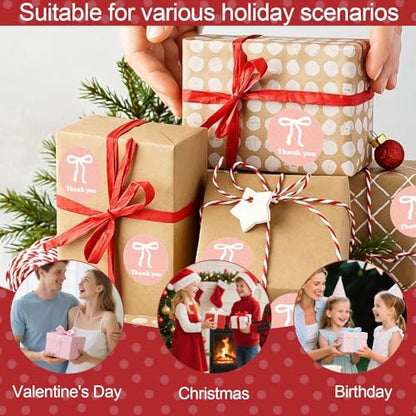 for iPad Case with 10 sets Cute DIY Vinyl Laptop Stickers Tweezers Decals, Waterproof Aesthetic Stickers Suitable for Phone, Water Bottles, Cups,Suitcases, Anywhere-Pink-White Polka Dot Bow - color: Pink-white Polka Dot Bow