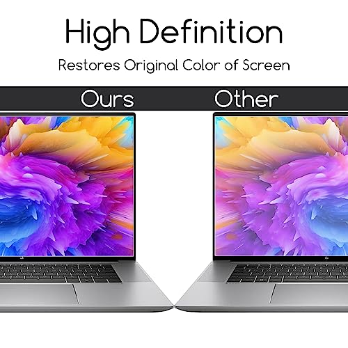 2-Pack HP Laptop 16-Inch HD Crystal Clear Screen Protector for HP OmniBook 3 16 / OmniBook 5 16/OmniBook 7 16丨HP OMEN 16/Envy 16/Spectre 16/ZBook 16 & EliteBook 16 (G11/G10/G9) Series 16-Inch Laptop - color: HD