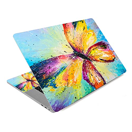 12 13 13.3 14 15.4 15.6 Inches Laptop Skin Sticker Decal Universal Netbook Skin Sticker | Need to Cut,Easy to Apply, Remove and Change Styles (Colorful Butterflie2) - color: Colorful Butterflie2