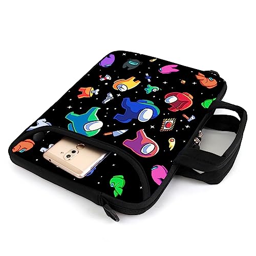 15" laptop sleeve laptop bag chromebook case adjustable shoulder strap with handle accessory pocket for men women (RYD-15-3) - color: Ryd-15-3