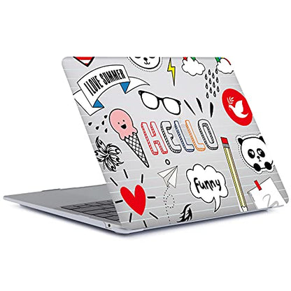 Laptop Case Compatible with MacBook Pro 13 inch with CD-ROM Model: A1278(Old Version 2012/2011/2010/2009/2008), Protective Plastic Hard Shell Case Cover & Keyboard Skin - Funny Summer - color: Funny Summer, size: A1278(Pro 13 w/CD-ROM 2008-2012)