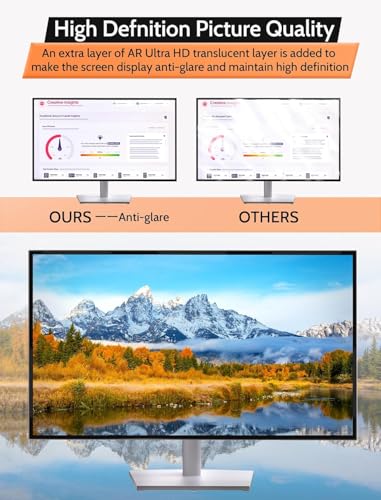 2 Pack- 32 Inch 16:9 Magnetic Privacy Screen for Frameless Computer Monitor | Anti Glare, Anti Blue Light, Anti Spy, Eye Protect, Anti Reflect, Anti UV, Perfect fit, High Quality, Easy install, Removable - size: 32 Inch (Diagonal) - 16:9 Aspect Ratio