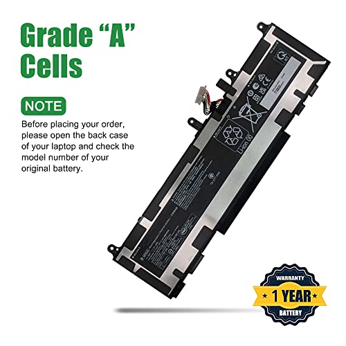 WP03XL M73466-005 Laptop Battery Replacement for Hp EliteBook 830 835 840 845 860 865 G9 G10 X360 1040 ZBook Firefly 14 G9 G10 Series Notebook HSTNN-OB2J M64304-AC1 11.58V 51.3Wh