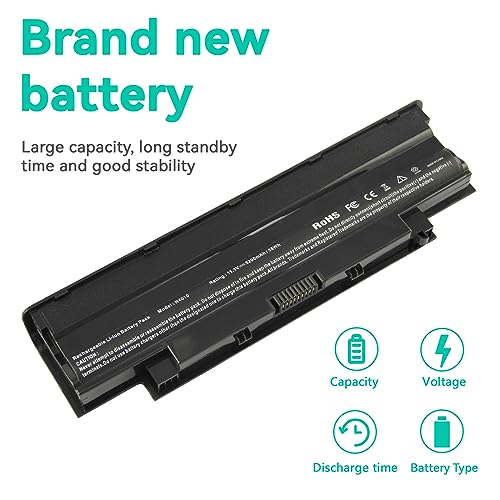 Fancy Buying J1KND Laptop Battery for Dell N5050 N5010 N5030 N5040 N7010 N7110 N4010 N4110 M5030 M5010 M5110, Vostro 3450 3550 3750 3550N