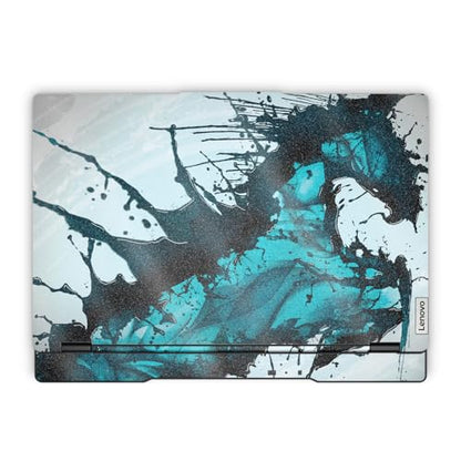 Glossy Glitter Laptop Skin Compatible with Lenovo Legion 5 Gaming Laptop (15IRX9) 2024 - Wild Splash - Premium 3M Vinyl Protective Wrap Decal Cover - Easy to Apply | Crafted in the USA - color: Wild Splash, size: Legion 5 Gaming (15IRX9) 2024 Full Cover S