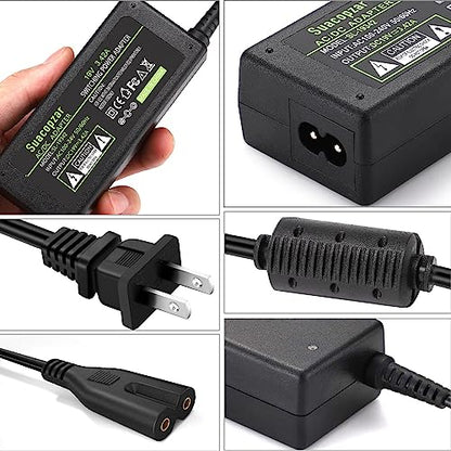 19V 3.42A 65W Laptop Charger, Power Adaptor Converter for Toshiba Satellite C55 C55D C55T C655 C655D C675 C855 C855D L55 L655 L675 L745 L755 L775D L855 P755 P845T P855 P875, 5.5x2.5mm Plug - style: 19V 3.42A