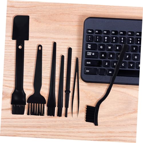 7pcs Static Brush Set Electronics Cleaning Brush Computer Keyboard Laptop Phone Contact Cleaning Kit