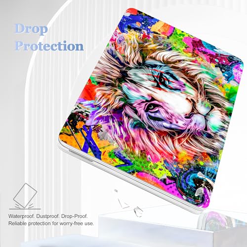 Tuiklol for 2026 MacBook Neo 13 Inch A18 Pro Chip Case, (Model A3404) Anti-Scratch Anti-Drop Slim Hard PC Shell Case with Shockproof Protective MacBook Neo Laptop Cover, Cute Lion - color: Cute Lion