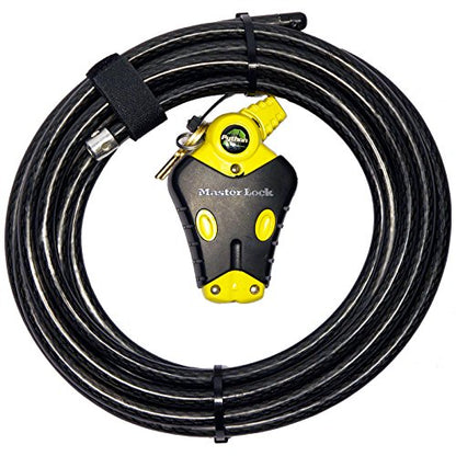 Master Lock - (1) Python Adjustable Cable Lock, 8413KACBL-20 - size: 1-20 ft
