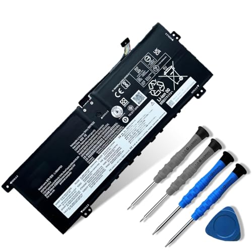 L18M4PE0 7.72V 51W/6610mAh Laptop Battery Compatible with Lenovo Yoga C740-14IML Series Notebook 5B10W67296 5B10U40209 L18L4PE0 - size: 10.35*3.46*0.28 inch L18M4PE0