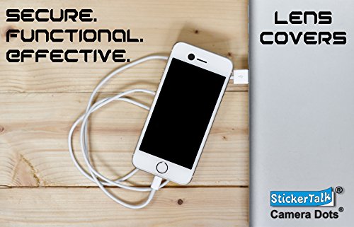 StickerTalk Original Camera Dots Webcam Covers | 1 sheet with 2 sizes: 0.25 in. dia. and 0.375 in. dia.