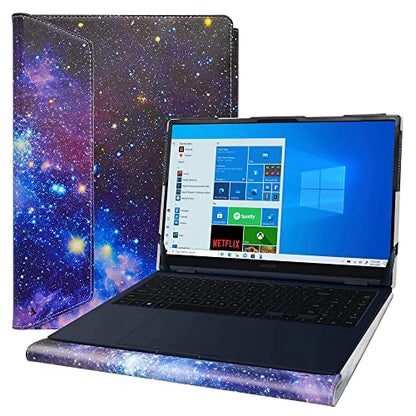Protective Case for HP OmniBook X 14-feXXXX/OmniBook Ultra 14 14-fdXXXX,Case for Dell Latitude 7450 2-in-1/Inspiron 14 Plus 7441/Latitude 7455,Case for ASUS TUF Gaming A14 FA401,Galaxy - color: Galaxy