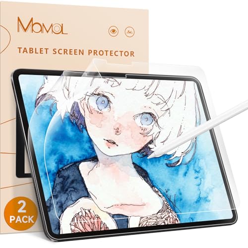 Mamol [2 Pack] Paper Screen Protector for iPad 11th generation (A16, 2025)/ 10th generation (2022), Write and Draw Like on Real Paper/Matte/High Sensitive/Anti Glare - size: iPad 10th Gen 2022/11th Gen 2025