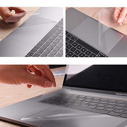 Se7enline for MacBook Air/Pro Trackpad Cover 13/15/17 inch 2010-2015 | 2 Pack Clear Touchpad Cover Skin Laptop Protective Accessories Anti-Fingerprint Anti-Scratch Dust-proof Waterproof Smooth - size: 13'' Old Macbook Pro/Air