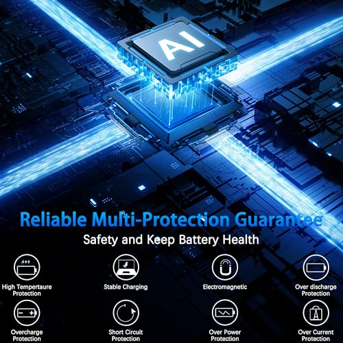100W USB Type C Laptop Charger Universal Compatible with Lenovo, Acer, Dell, HP, Asus, Mac Book and More Devices, USB C Power Adapter