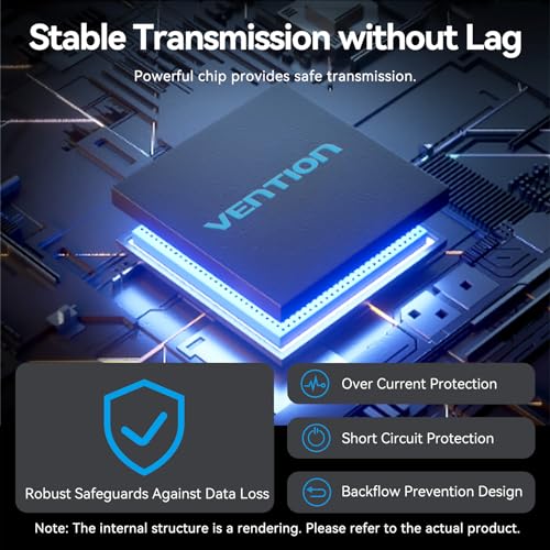 VENTION 10Gbps USB 3.2 Hub, USB Hub with 4 USB A 3.2 Ports, USB 3.2 Gen 2 Splitter USB Expander for Chromebook Surface Pro 3 iMac PS4 Laptop Xbox Flash Drive - size: 0.5FT, style: USB 3.2 10Gbps