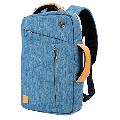 Vangoddy Slate 3-in-1 Universal 10 12-inch Covertible Laptop Messenger Shoulder Bag (Blue) - color: Blue, size: 10" to 12-inch