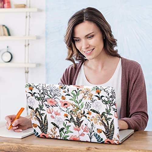 DINKY Laptop Skin Sticker Decal, 12" 13" 13.3" 14" 15" 15.4" 15.6 inch Laptop Universal Reusable Vinyl Skin Stickers Cover Art Decal Notebook PC Personalized Protector (Beautiful Floral) - color: Beautiful Floral