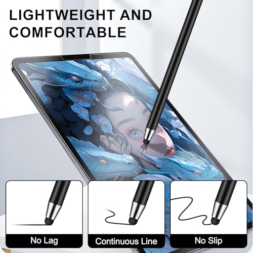 Stylus Pen [10 Pack] Universal Capacitive Touch Screen Pens - color: 10 black/white