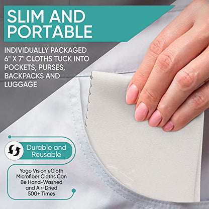 Microfiber Cleaning Cloth 12-Pack Individualy Packed (6"x 7") Glasses Cleaning Cloths for Eyeglasses Phone Computer Screen Laptop Camera Lenses (4 Black, 4 Grey, 4 White) - color: 4 Black 4 Grey 4 White