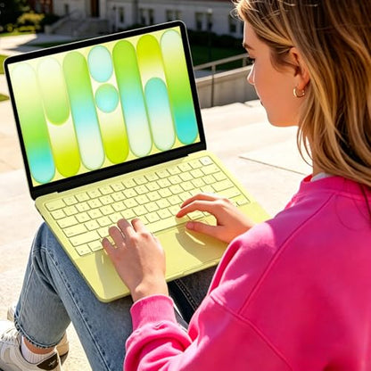 Palm Rest Protector for MacBook Neo 13 Inch, Palm Rest Cover Trackpad Cover Touch Bar Skin for MacBook Neo A18 Pro A3404 2026 - Yellow - color: Yellow