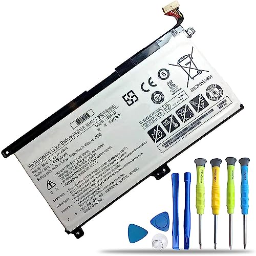 AA-PBUN3AB AA-PBUN3QB Laptop Battery Replacement for Samsung 5 NP550XTA-K0 NP550XTA-K01US NP530E5M NP740U NP740U3L NP740U5L NP730QAA Odyssey NP800G5M Series 11.4V 43Wh - size: 10.47*3.34*0.31inch AA-PBUN3AB