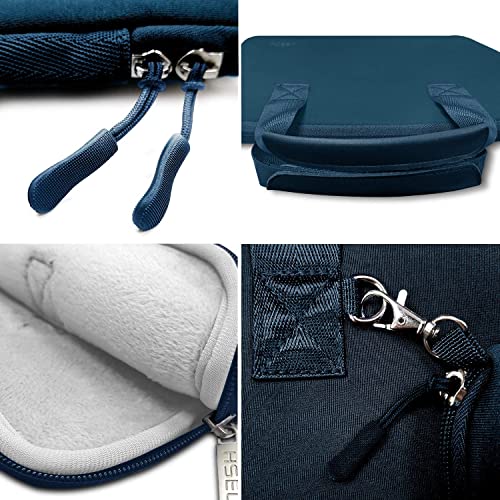 11.6 12.9 13 inch Elastic Laptop Sleeve with Small Case Compatible with 13 inch MacBook Neo Air Pro M5/M4/M3/M2/M1, iPad 13 12.9, XPS 13 and Most 11.6 12.9 13 inch Notebooks Tablets,D02B01 - color: D02b01, size: 11.6"-13"