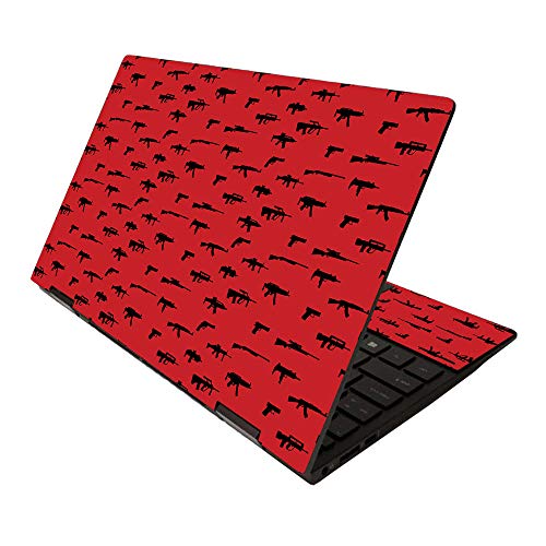 MightySkins Skin for HP Envy x360 13" (2020) - Guns | Protective, Durable, and Unique Vinyl Decal wrap Cover | Easy to Apply, Remove, and Change Styles | Made in The USA - color: Guns