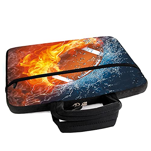 AMARY 11"/12"/13.3 inches Laptop sleeve Chromebook Case Ultrabook Case Notebook Sleeve PC Messenger Bag Tablet Case with Handle Accessory Pocket (AMR13-06) - color: Amr13-06