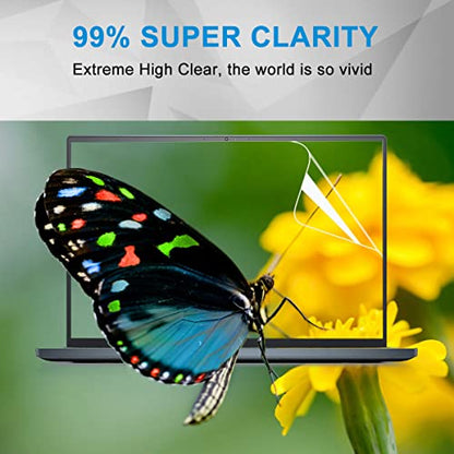 2 Pack Screen Protector for ASUS VivoBook Go 15.6" Slim Laptop/VivoBook 15 S 15, TUF Gaming A15 F15 Gaming 15.6, Chromebook CX1 CX15 CX1500 15.6, ZenBook 15.6, 5H Anti Scratch HD Clear Screen Film