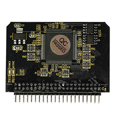 GINTOOYUN SD Card to 2.5 Inch IDE Adapter，SD SDHC SDXC MMC Memory Card to IDE 2.5" 44 Pin Male Adapter Converter