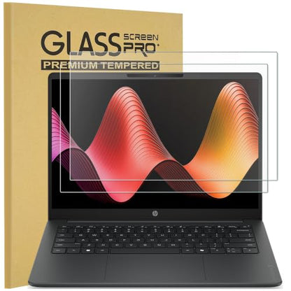 KEANBOLL 2 Pack Tempered Glass Screen Protector for HP OmniBook 3 14-Inch Laptop (14-hy0000, hw0000, hz0000,14-ha0000, 14-hu0000), HD Anti Scratch Bubble Free