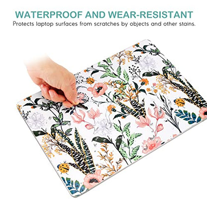 DINKY Laptop Skin Sticker Decal, 12" 13" 13.3" 14" 15" 15.4" 15.6 inch Laptop Universal Reusable Vinyl Skin Stickers Cover Art Decal Notebook PC Personalized Protector (Beautiful Floral) - color: Beautiful Floral