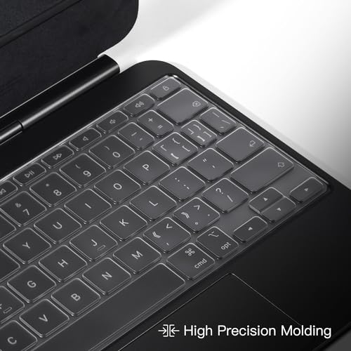 CaseBuy Premium Keyboard Cover Ultra Thin for 2026 Magic Keyboard(iPad Air 11 M4 M3 & Pro 11 M5 M4), Magic Keyboard Folio(iPad A16 & iPad 10th Gen), iPad Pro 11-in Protector Skin Accessories - size: iPad Pro 11" M4 M5 (2024 2025)/Air 11 M3(2025)