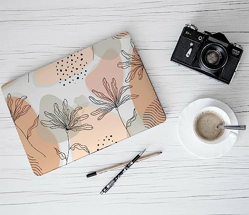 LanBaiLan Compatible with MacBook Air 13 inch Case M5 2026 M4 2025 M3 M2 2024-2022 A3449 A3240 A3113 A2681, 13.6 Plastic Hard Shell Case & Keyboard Cover, Aesthetic Flower - color: Aesthetic Flower