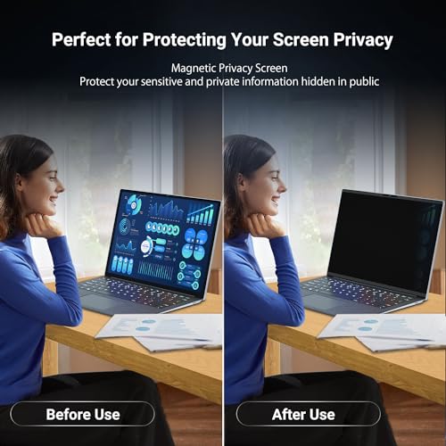 ZOEGAA Surface Laptop 15 Privacy Screen, Anti Blue Light Sliding Camera Cover Magnetic Privacy Screen Compatible with 13.5 inch Microsoft Surface Laptop 5/4/3/2/1 - size: Surface Book 2/1 13.5 inch