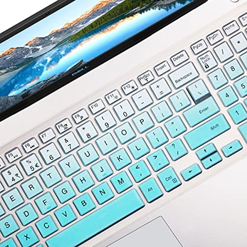Keyboard Cover fit Dell Inspiron 15 3000 5000 Series/Dell G3 15 17 Series/Dell Inspiron G7 7786 7790 /Dell Inspiron 3583 3593 3558 3580 5570 5558 5559 7559 7567 Accessories Keyboard Cover-MintGreen - color: MintGreen