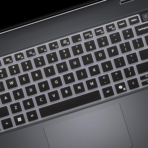 Keyboard Cover for Dell Pro 14 PC14250 PC14255, Dell Pro 14 Plus PB14250 PB14255 & DellPro Max 14 MC14250 14" (NOT FIT DellPro 14/Pro Max 14 Premium, Pro 3/5/7, Pro Education/Rugged/Essential 14) - color: Black